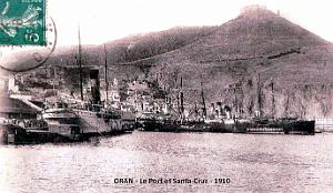 Oran - Port et Santa-Cruz - 1910